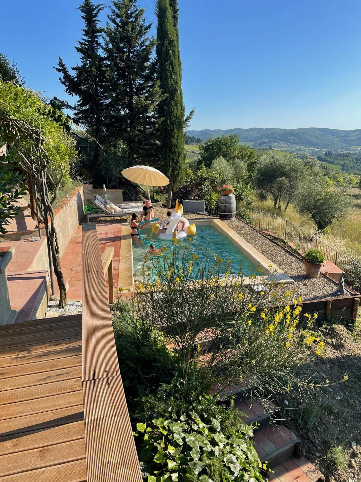 Casa Panzano Tuscany Panzano in Chianti ภายนอก รูปภาพ